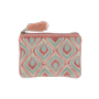 Kosmetiktasche klein / Pouch Rose/turquoise velvet - by Room