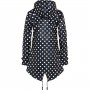 Hafencitycoat  *Blau mit Punkten* - BMS