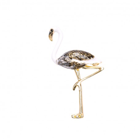 Brosche Flamingo *Gold*