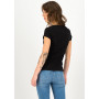 logo shortsleeve feminin- basic black - Blutsgeschwister