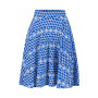 Rock - fullmoon circle skirt - dutch delft - Blutsgeschwister