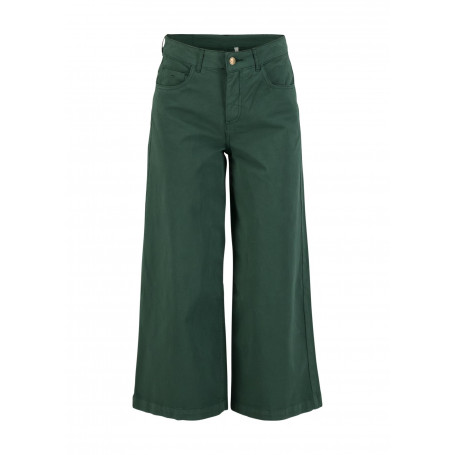 Hose high waist culotte - forest green - Blutsgeschwister