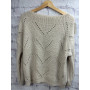 Pulli Lochmuster *Beige* - Amaphi Selection