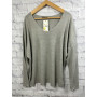 Pulli Basic mit Kette *Grau* - Amaphi Selection