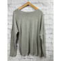 Pulli Basic mit Kette *Grau* - Amaphi Selection