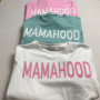 Sweatshirt Mamahood *Türkis* - Amaphi Selection