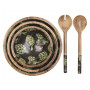 Schalen Set aus Mangoholz - artichoke / Artiscok- by Room